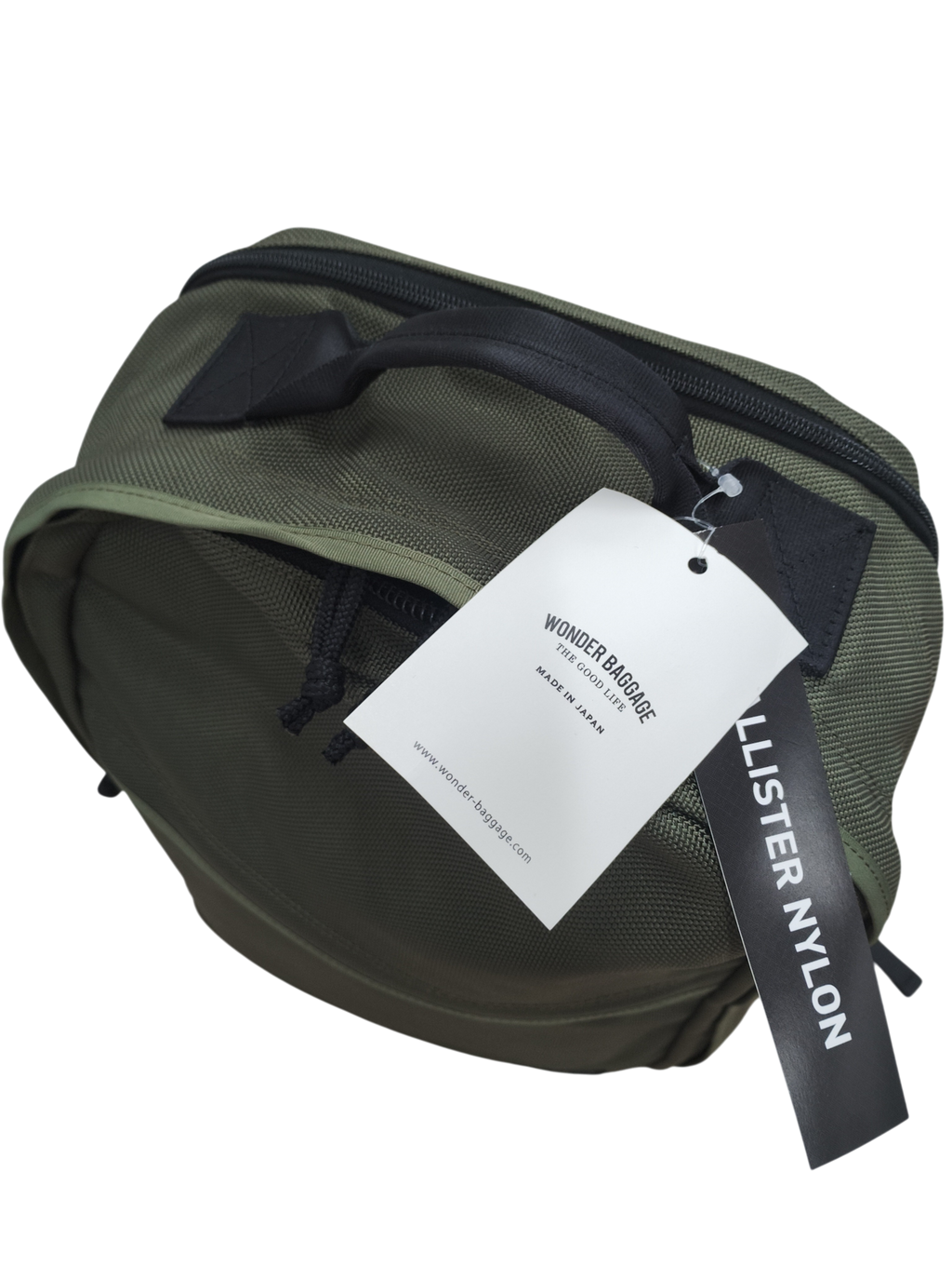 WONDER BAGGAGE GOODMANS trait pack カーキ