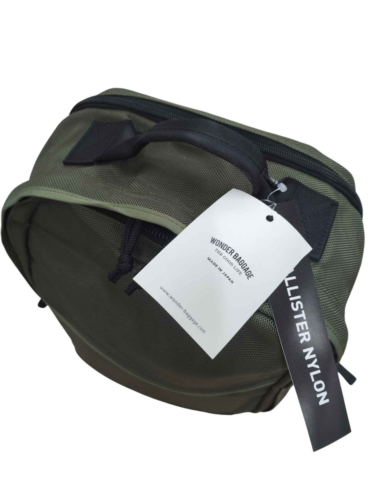 WONDER BAGGAGE GOODMANS trait pack カーキ
