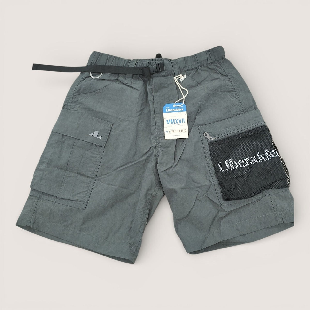 Liberaiders OVERDYED NYLON CARGO SHORTS